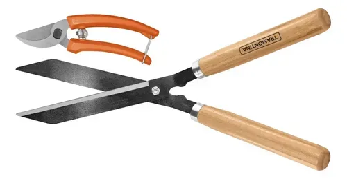 Kit com tesoura de poda e tesoura para cerca viva Tramontina