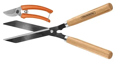 Kit com tesoura de poda e tesoura para cerca viva Tramontina