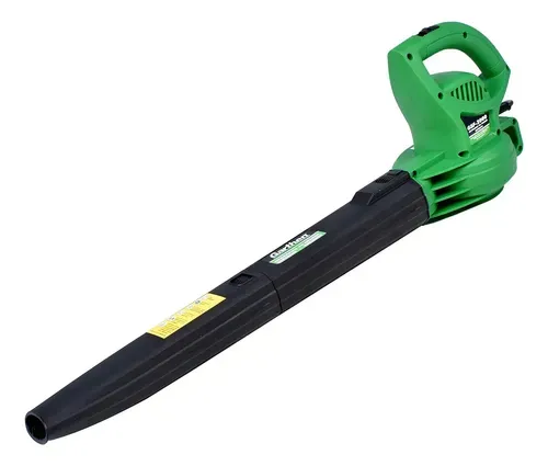 Soprador de folhas elétrico Garthen GSF-2000 verde e preto
