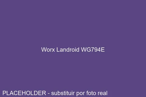 Robô cortador de grama Worx Landroid WG794E sobre gramado
