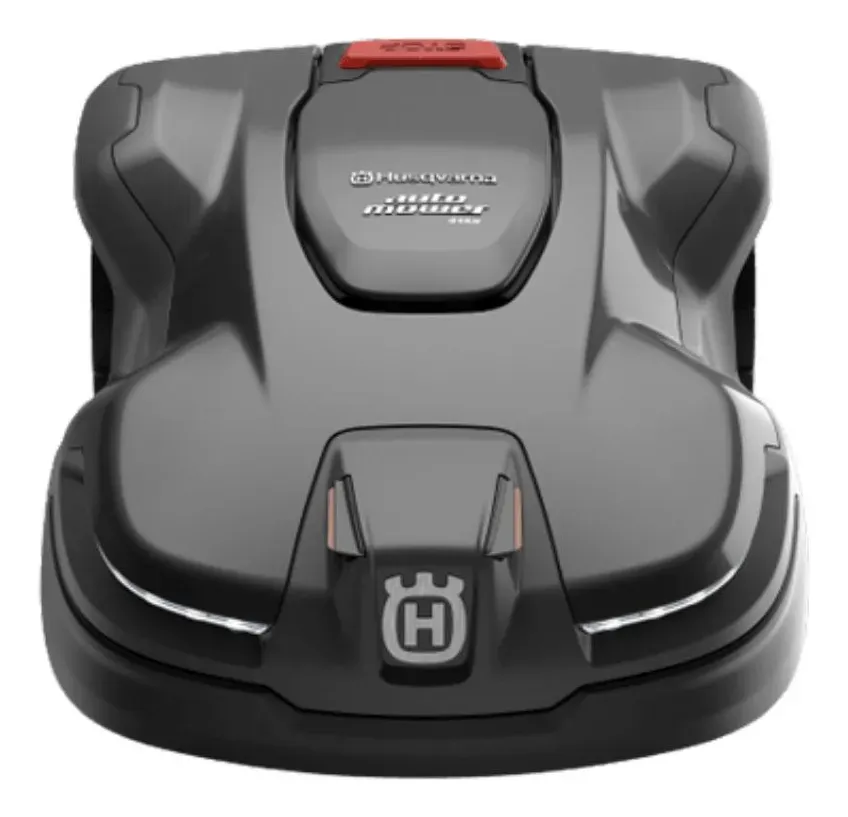 Vista de cima do robô cortador de grama Husqvarna Automower AM415X